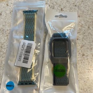 Two smart watch bands. 38/40mm